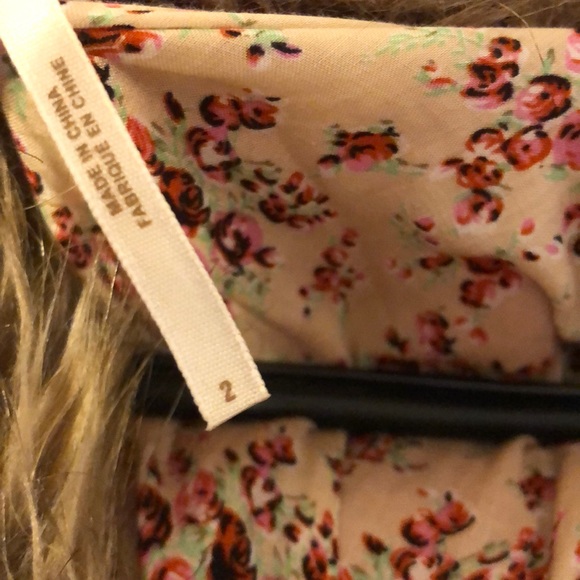 Red Wool Coat With Removable Faux Fur Collar - Picture 5 of 7